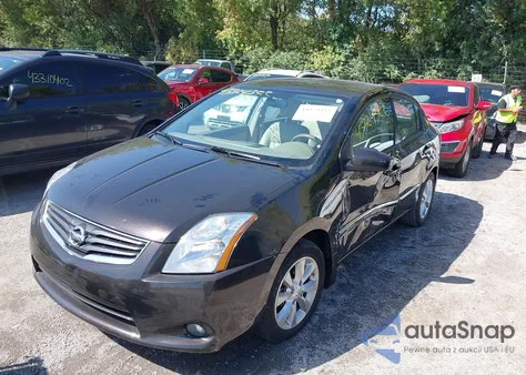 2011 Nissan Sentra 2.0Sl из США, поврежденный, VIN 3N1AB6APXBL653036